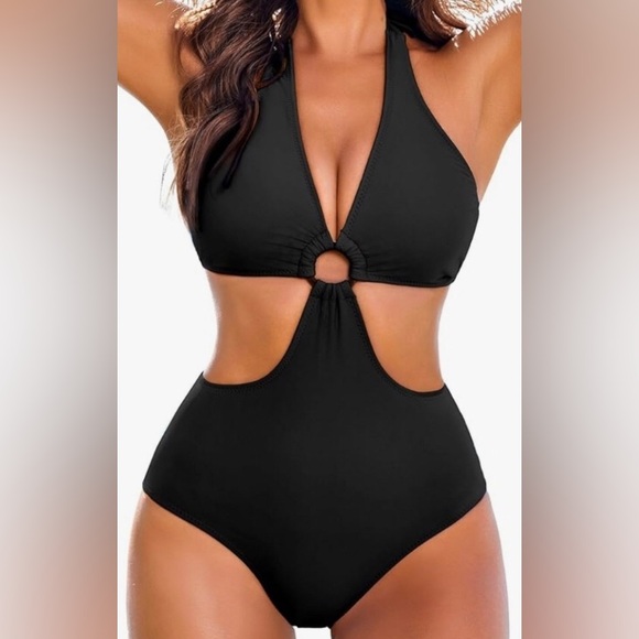 NWT AIIMAGE O Ring Swimsuit - Picture 1 of 13